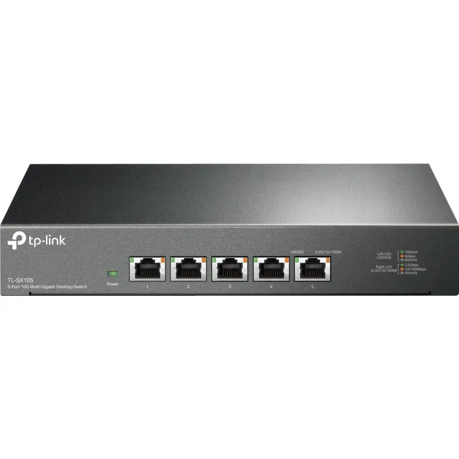 TP-Link TL-SX105 5-Port 10G Multi-Gigabit Unmanaged Ethernet Switch
