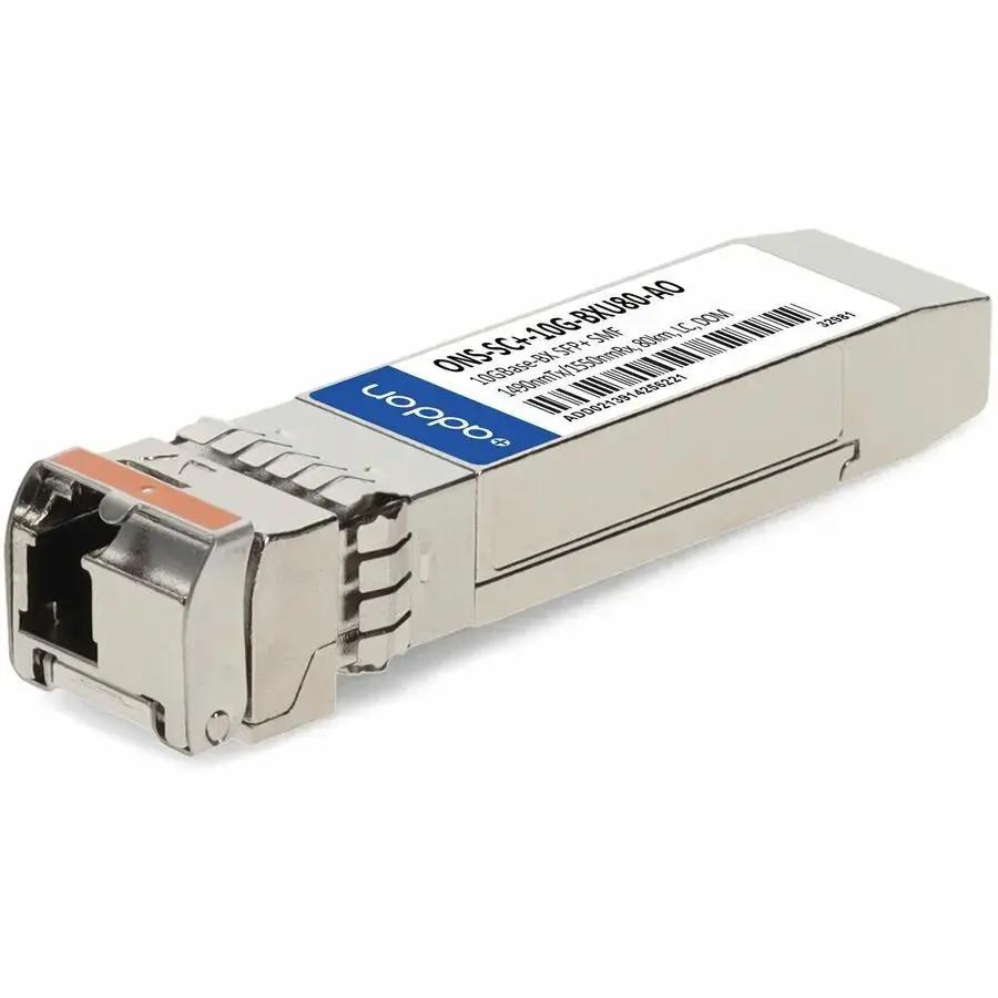AddOn Cisco SFP+ Module ONS-SC+-10G-BXU80 for 10Gbps Single-Mode Fiber Connectivity by ADDON