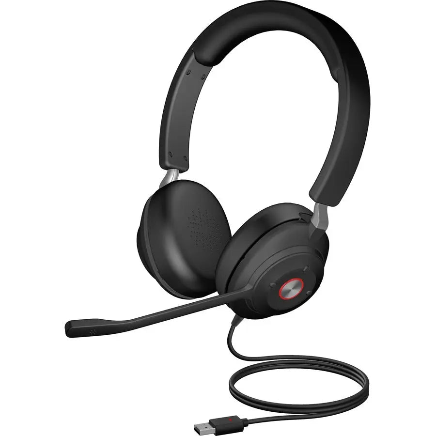 Cyber Acoustics HS-2000 Essential USB Computer Headset with Noise Cancelling Microphone and Ear Cup Controls