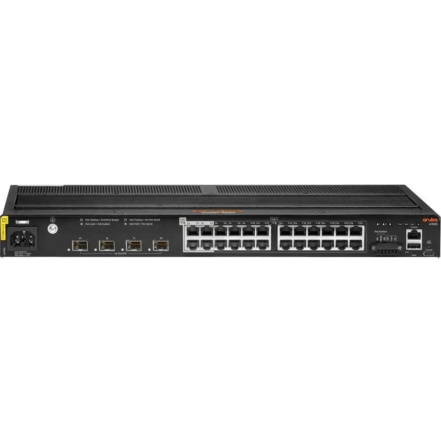 HPE CX 4100i Ethernet Switch - Rugged IP30 Layer 2 Switch with PoE and High-Speed Uplinks