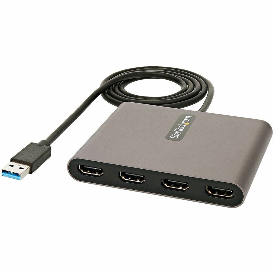 StarTech.com USB 3.0 to Quad HDMI Adapter USB to 4 HDMI Monitors for Windows