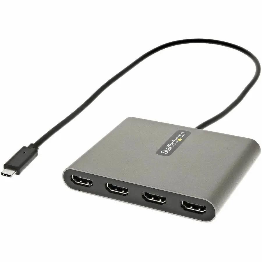 StarTech.com USB-C to Quad HDMI Adapter - Multi-Monitor Display for Windows by StarTech.com