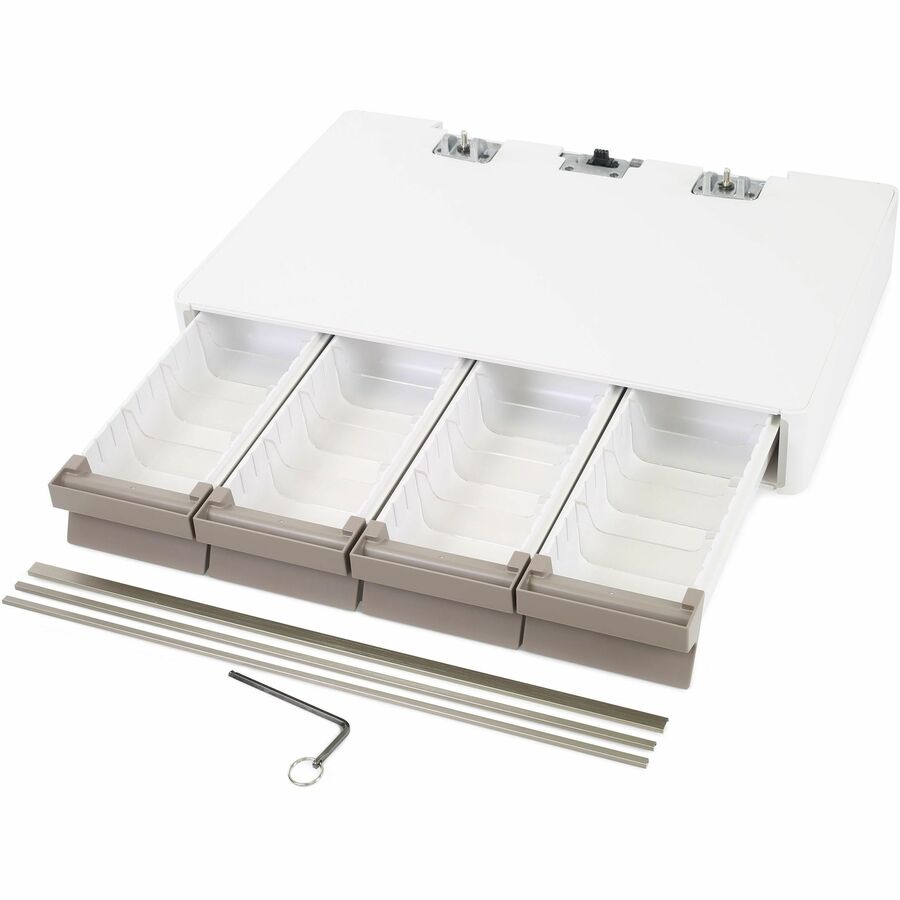 Ergotron CareFit™ Pro Quad Drawer – Adjustable Medical Cart Storage Solution