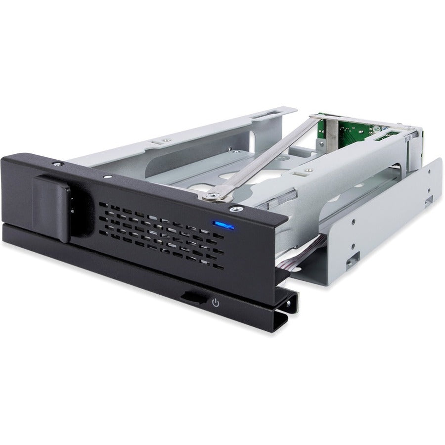 Icy Dock TurboSwap MB171SP-1B External 3.5" SAS/SATA Drive Bay Enclosure for 5.25-Inch Bays