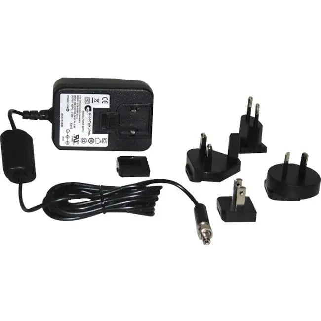 Advantech BB-PS12VLB-INT-MED Medical-Grade 12V Power Supply with Locking Barrel Plug and International Adapters