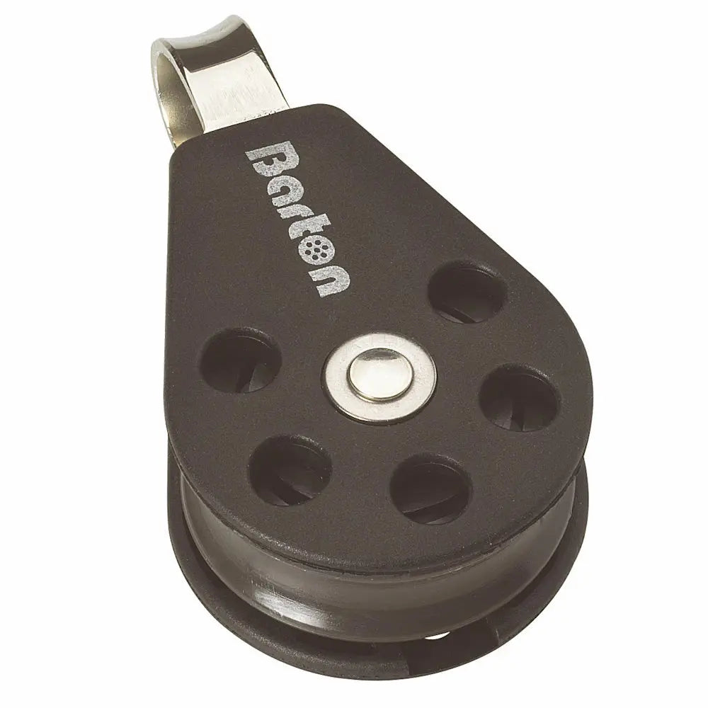 Barton Marine Size 1 30mm Plain Bearing Pulley Block with Fixed Eye