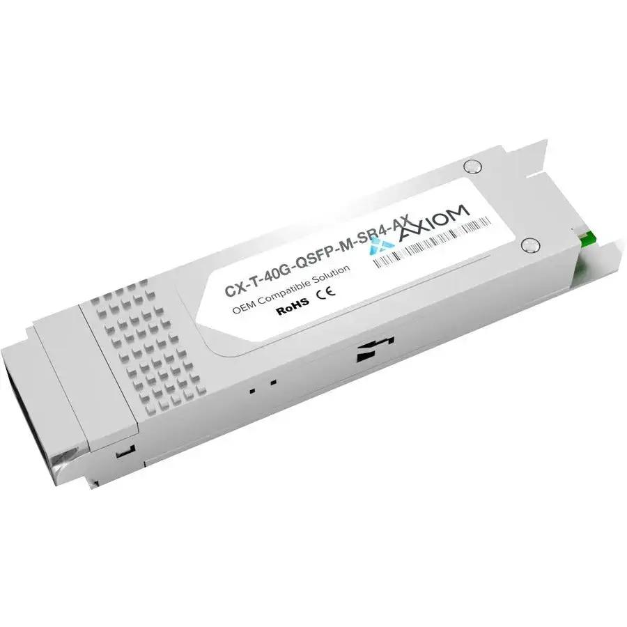 Axiom CX-T-40G-QSFP-M-SR4 40GBASE-SR4 QSFP+ Transceiver for Cumulus Networks by AXIOM