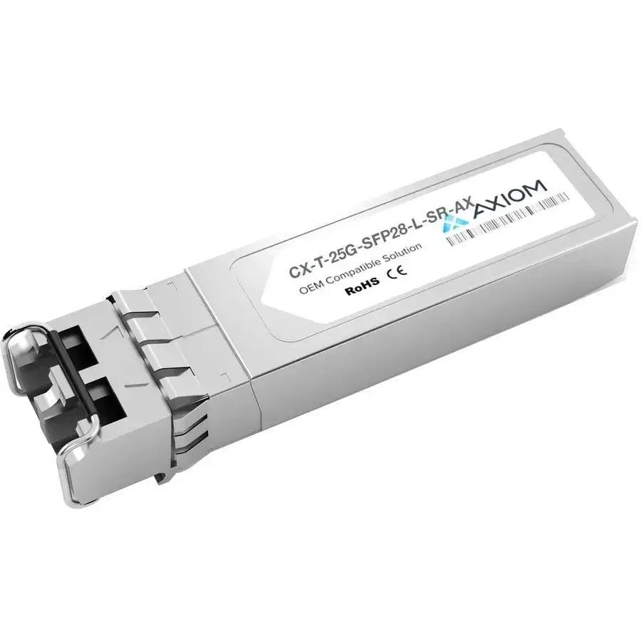 Axiom CX-T-25G-SFP28-L-SR-AX 25GBASE-SR SFP28 Transceiver for Cumulus Networking by AXIOM
