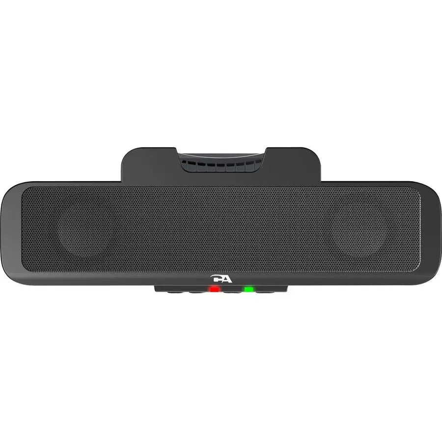Cyber Acoustics CA-2890 USB Monitor Mount Sound Bar with Integrated Controls