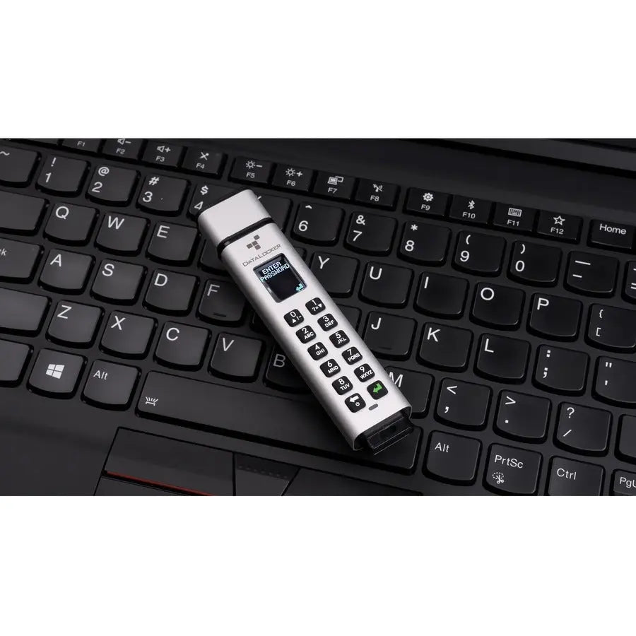 DataLocker K350 64 GB Encrypted USB Drive – Secure Portable Data Storage with Military-Grade Durability