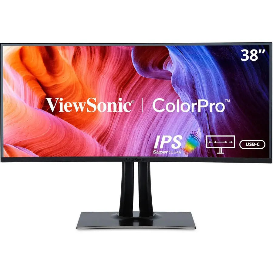 ViewSonic VP3881A 38-Inch Curved WQHD+ ColorPro Monitor with 100% sRGB and HDR10