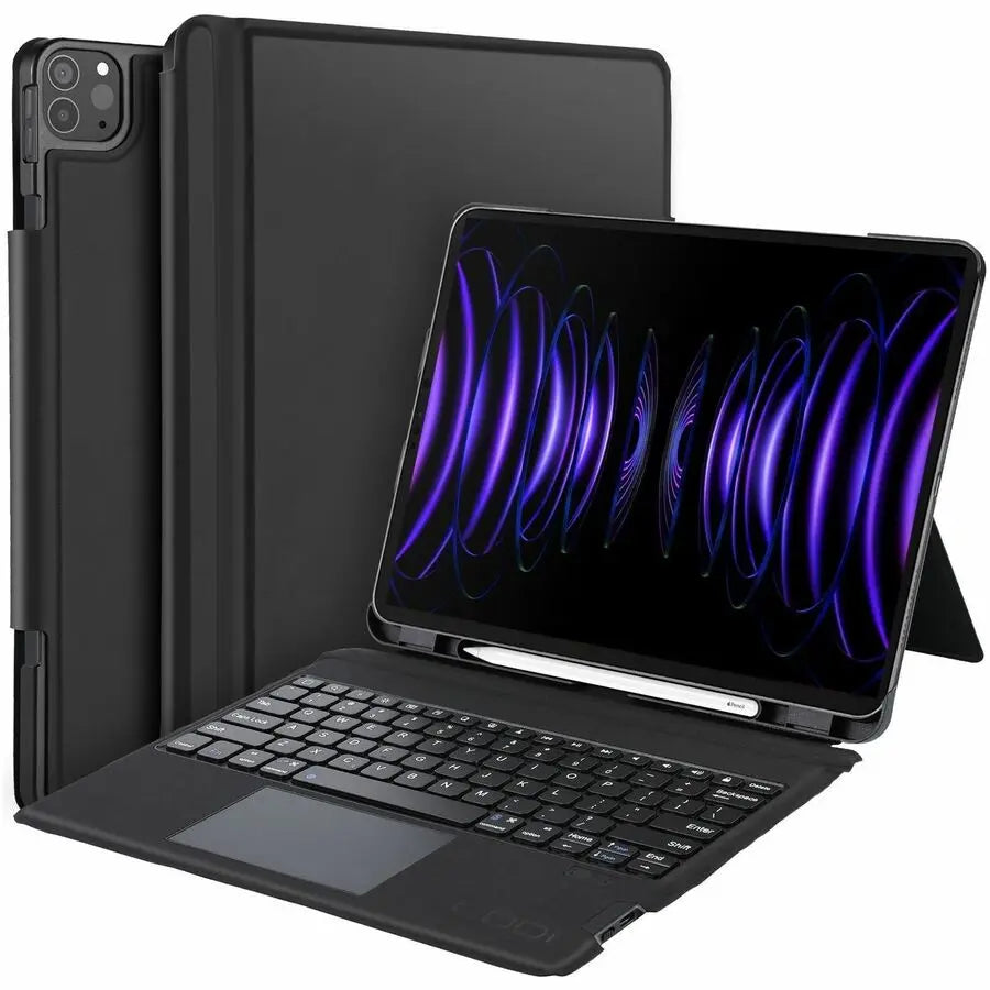 CODi Bluetooth Keyboard Case with Trackpad and Apple Pencil Charging for iPad Pro 12.9" (6th & 5th Gen)