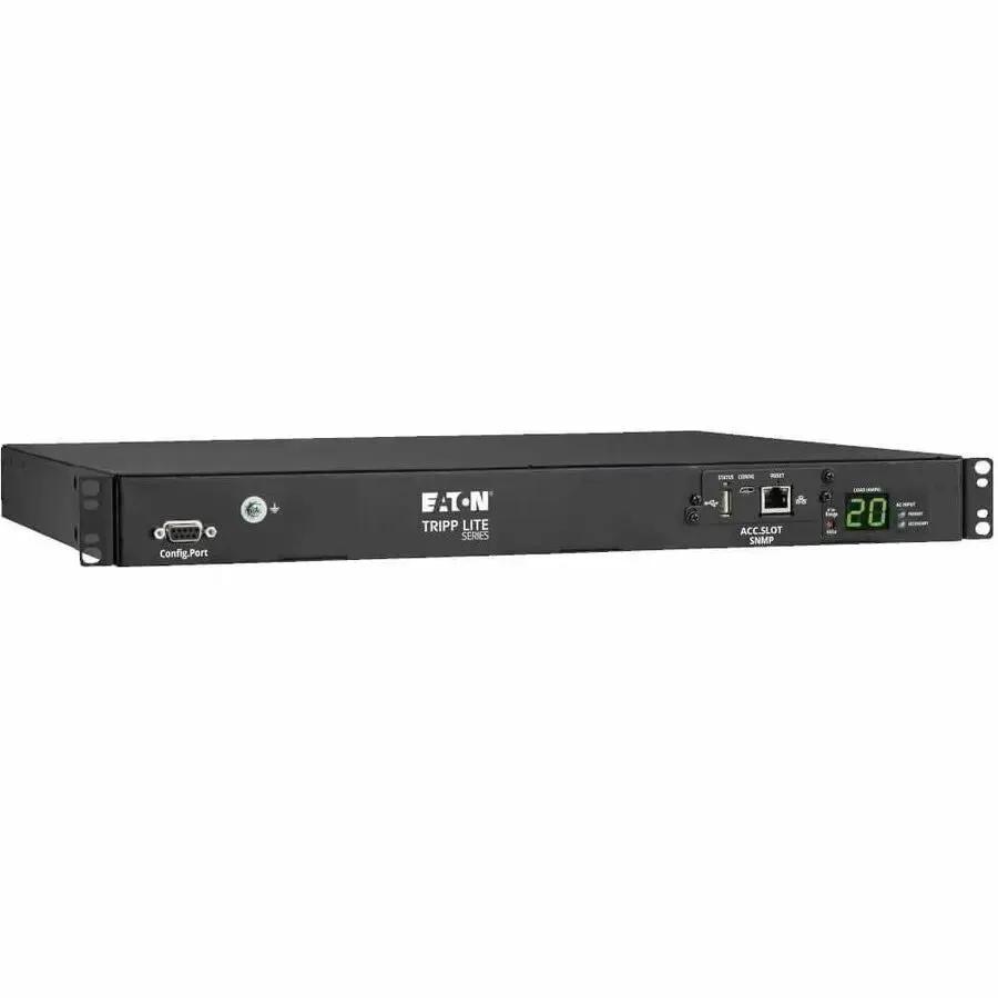 Eaton Corporation Tripp Lite PDUMNH20HVAT1 10-Outlets Rack-Mount PDU with Automatic Transfer Switch and Remote Monitoring by Eaton Corporation