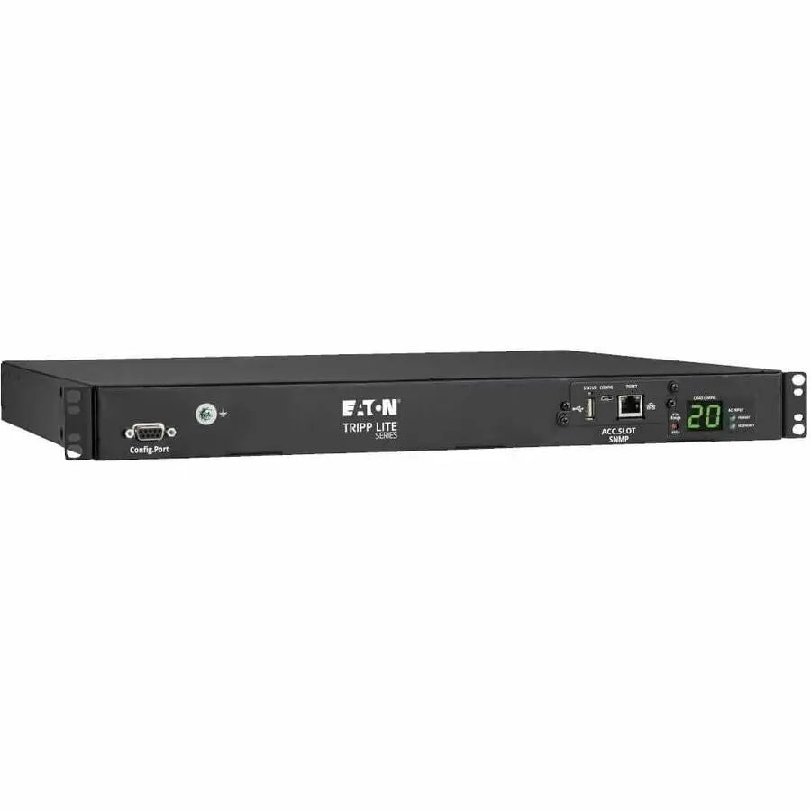Eaton Tripp Lite Series PDUMNH20HVAT1 10-Outlets Rack-Mount PDU with Remote Monitoring and Auto Transfer Switch