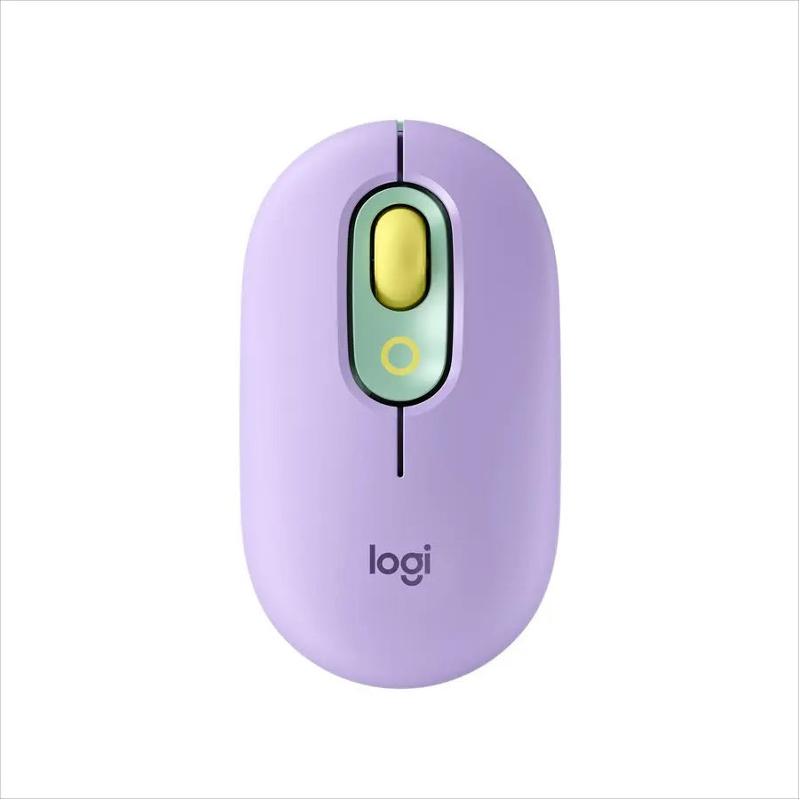 Logitech POP Mouse, Wireless Mouse with Customizable Emojis, SilentTouch Technology, Precision Scroll, Daydream