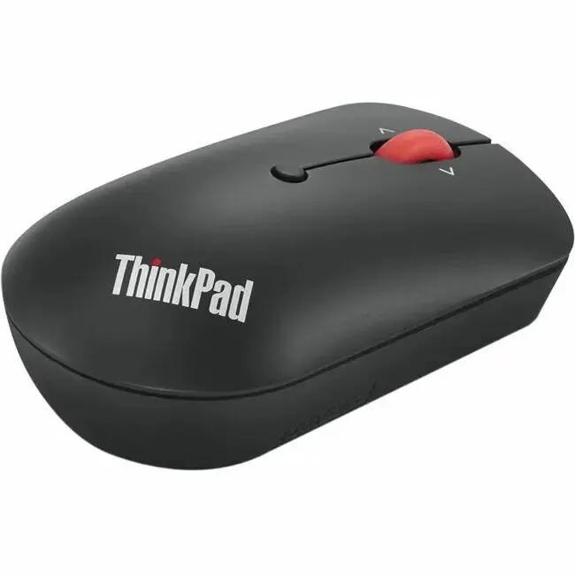 Lenovo ThinkPad USB-C Wireless Compact Mouse – Portable 4-Way Scroll, Adjustable DPI, Ambidextrous Design by Lenovo Group Limited
