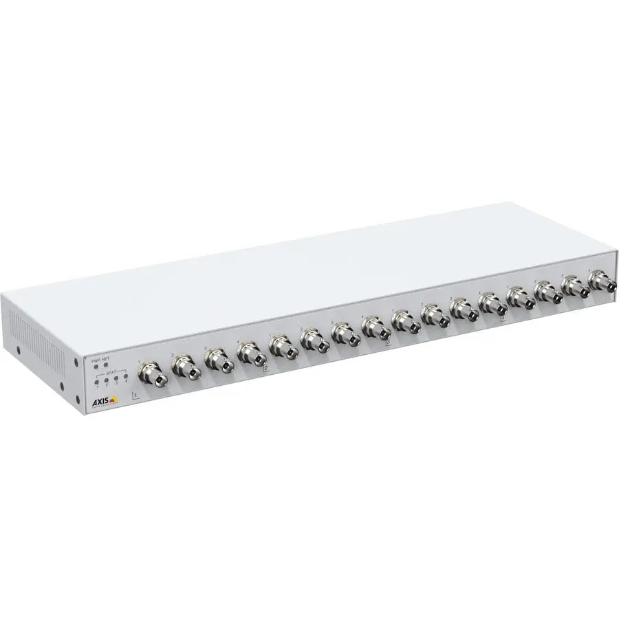 AXIS M7116 Video Encoder – 16-Channel IP Surveillance Migration with PTZ Control and Cybersecurity