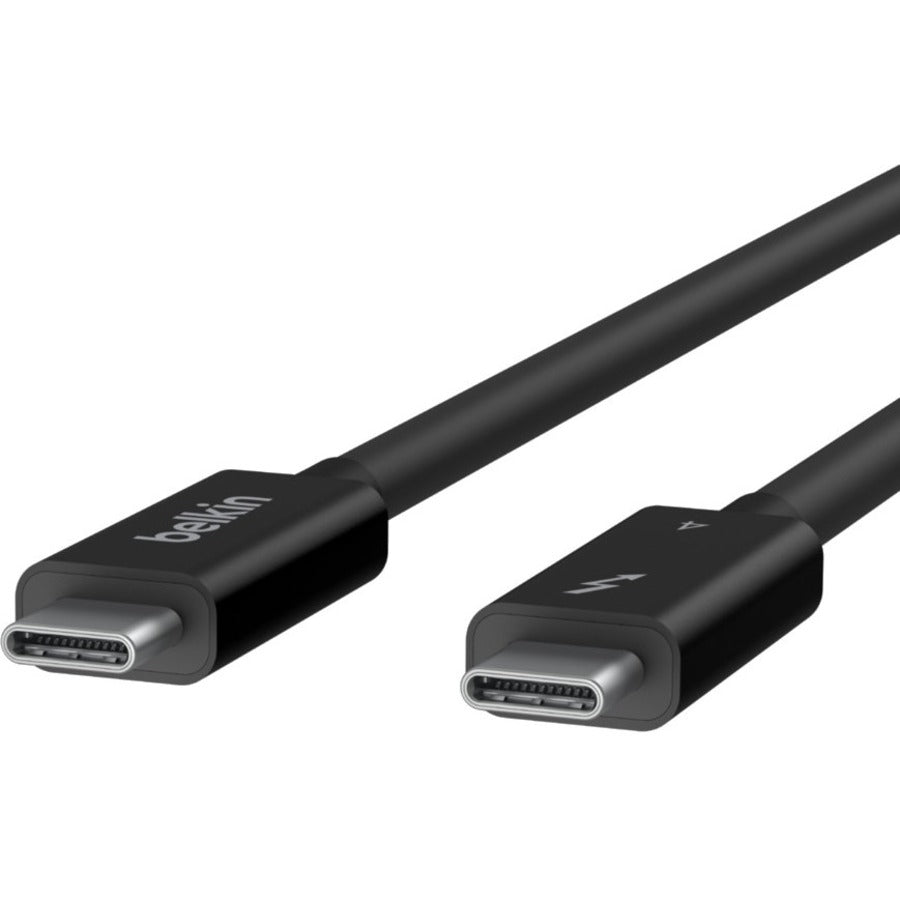 Belkin Connect Thunderbolt 4 Cable, 2m Active USB-C to USB-C, 40Gbps, 100W, Black - INZ002BT2MBK