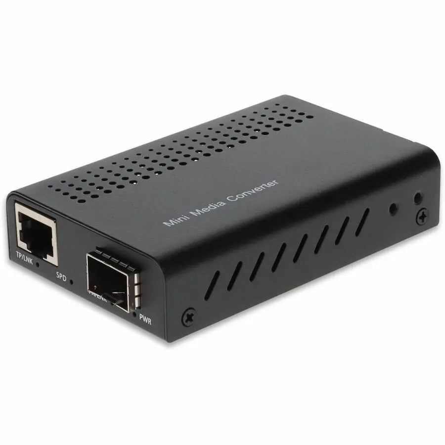 AddOn 100M/1G/2.5G/5G/10GBase-N RJ-45 to Open SFP+ Port Media Converter (Part Number: ADD-GMCMNN-SFP+)