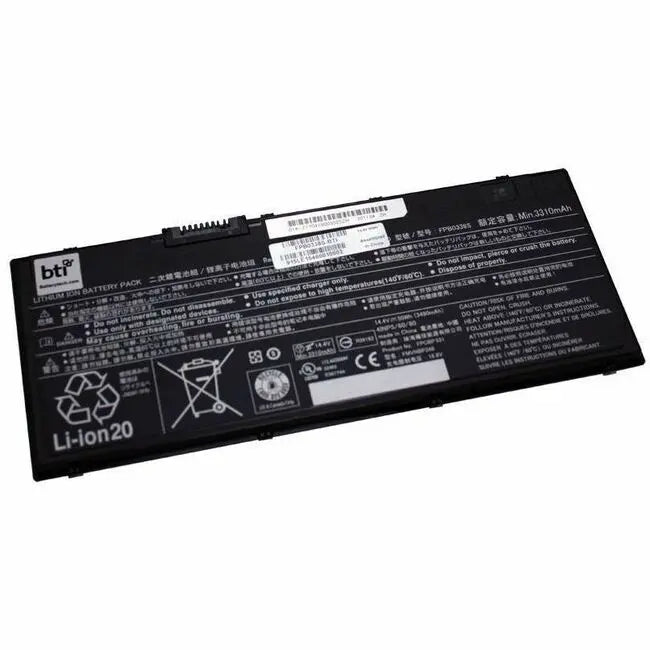 Battery Technology Inc FPB0338S-BTI Lithium-Ion Notebook Battery for Fujitsu LIFEBOOK T937 & T938
