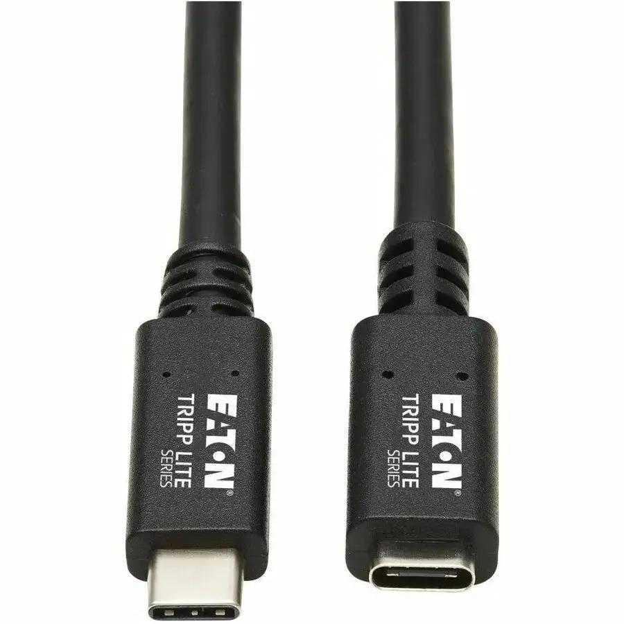 Tripp Lite by Eaton U421-003 USB-C Extension Cable, 3 ft. – Fast Data Transfer and Power Delivery by Eaton Corporation