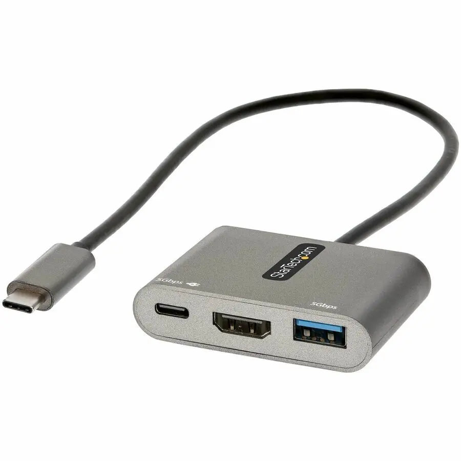 StarTech.com USB-C Multiport Adapter with HDMI 4K and 100W Power Delivery