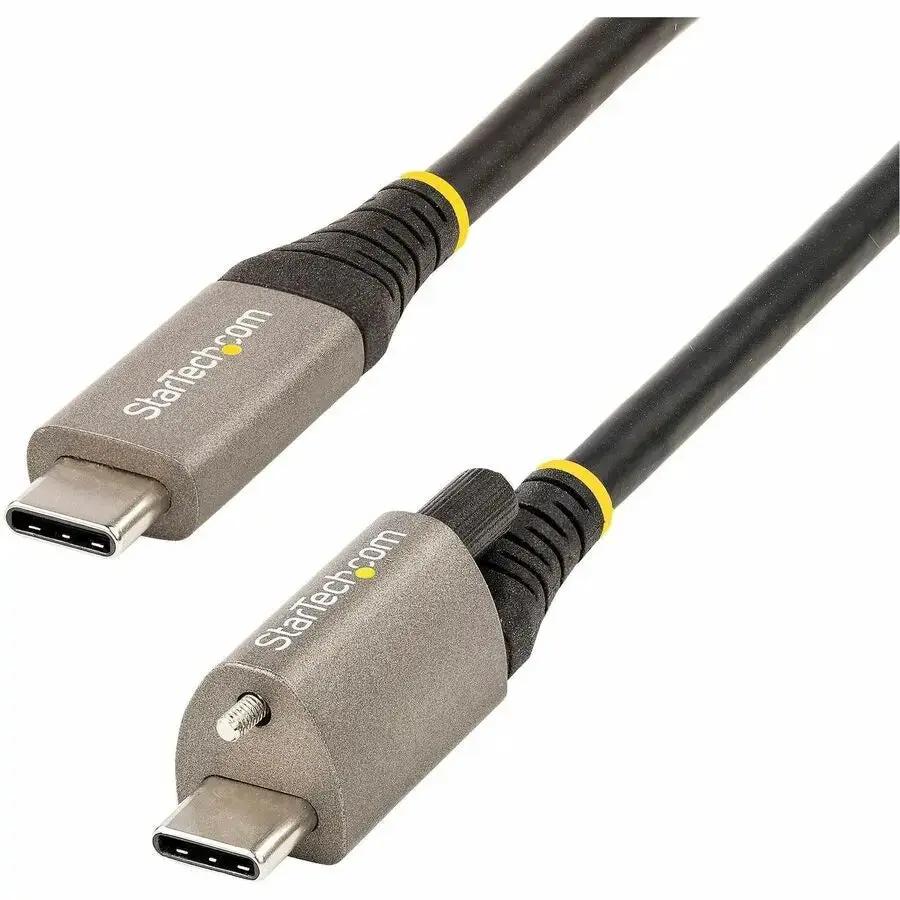 StarTech.com 1m Top Screw Locking USB-C 3.2 Gen 2 Cable with 10Gbps Data Transfer and 100W Power Delivery by StarTech.com