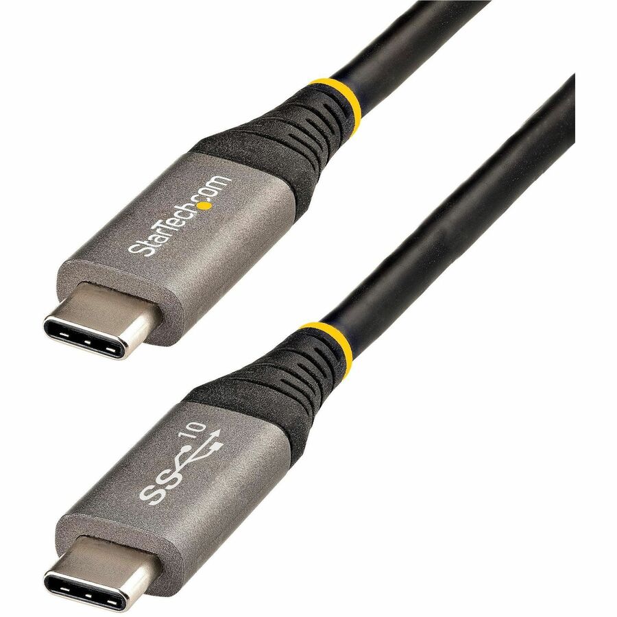 StarTech.com 1m USB-C 10Gbps Cable with 100W Power Delivery and 8K DisplayPort Support