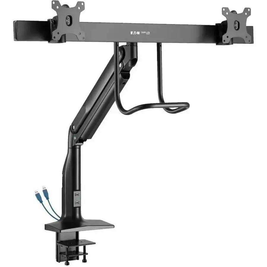 Eaton Tripp Lite Series DMPDD1735AM Dual Monitor Desk Clamp Mount for 17-35 Inch Displays by Eaton Corporation
