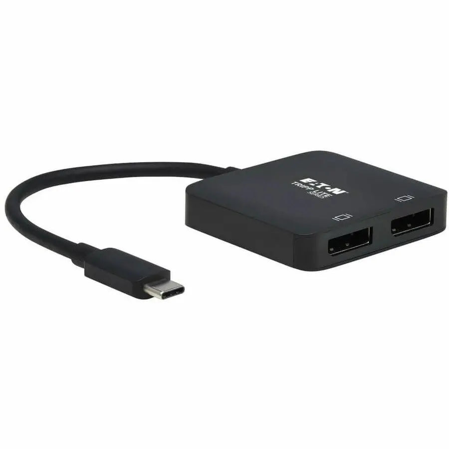 Eaton Tripp Lite Series U444-2DP-MST4K6 USB-C Dual DisplayPort Adapter for 8K and 4K Monitors