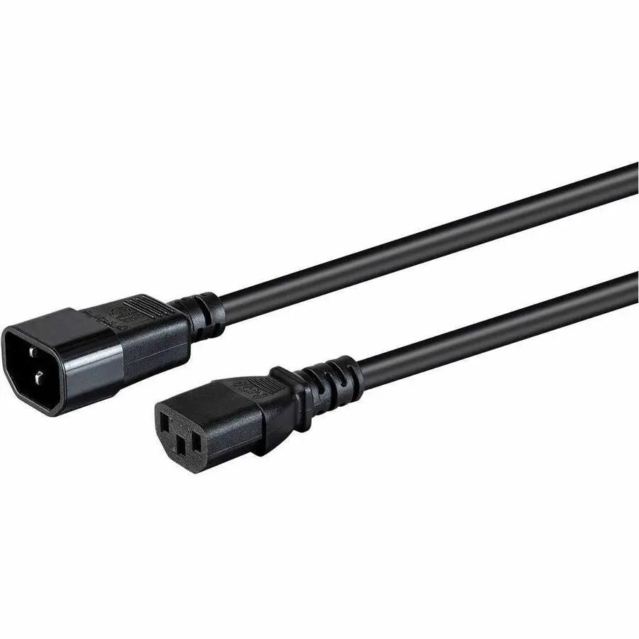 Monoprice 12 ft Power Extension Cord with IEC 60320 C14 to C13 Connectors