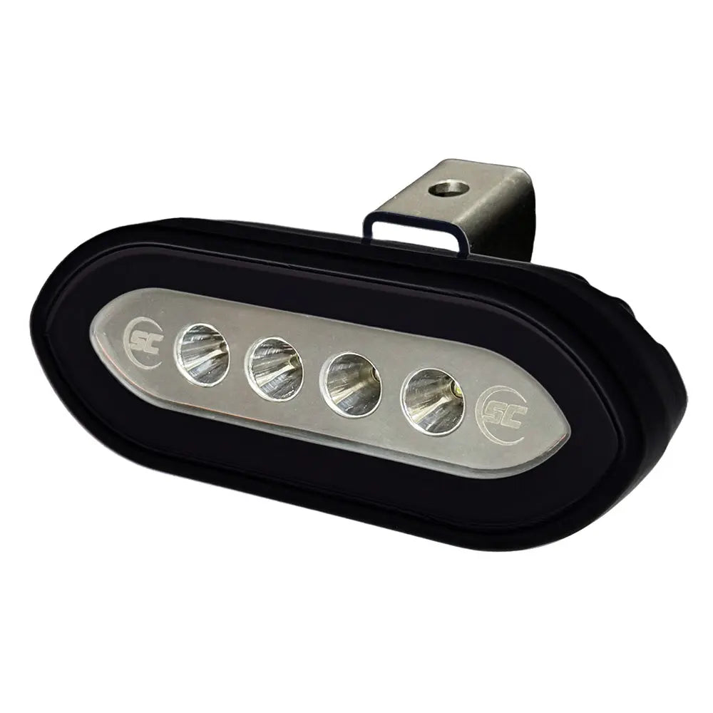 Shadow-Caster LED Lighting SCM-SLB4X-GW-BK Bracket Mount Spreader Light with White LED
