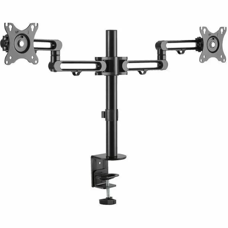 Eaton Corporation Tripp Lite DDR1327SDFC-1 Dual-Monitor Flex-Arm Desktop Clamp for 13 to 27 Inch Displays by Eaton Corporation
