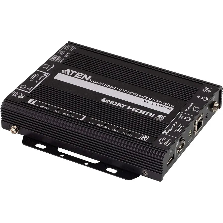 ATEN VE1843 True 4K HDMI / USB HDBaseT 3.0 Transceiver for Long-Distance AV Transmission