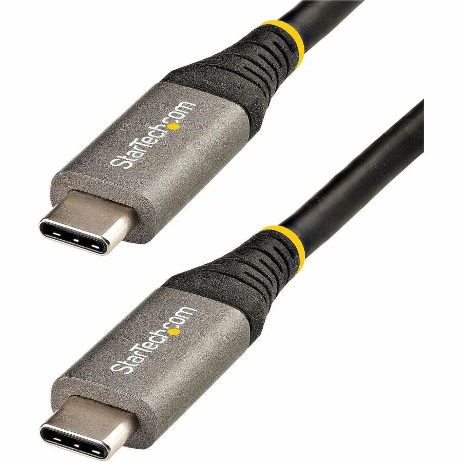 StarTech.com 6.6ft USB-C 5Gbps Data Transfer and Charging Cable, 100W Power Delivery, 8K DisplayPort 1.4 Support