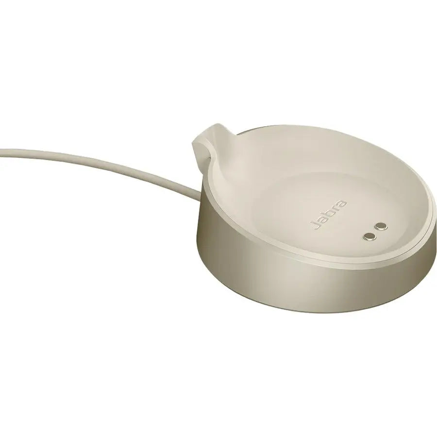 Jabra Evolve2 75 Deskstand Beige (Part Number 14207-74) - Reliable USB A Cradle for Seamless Data Sync