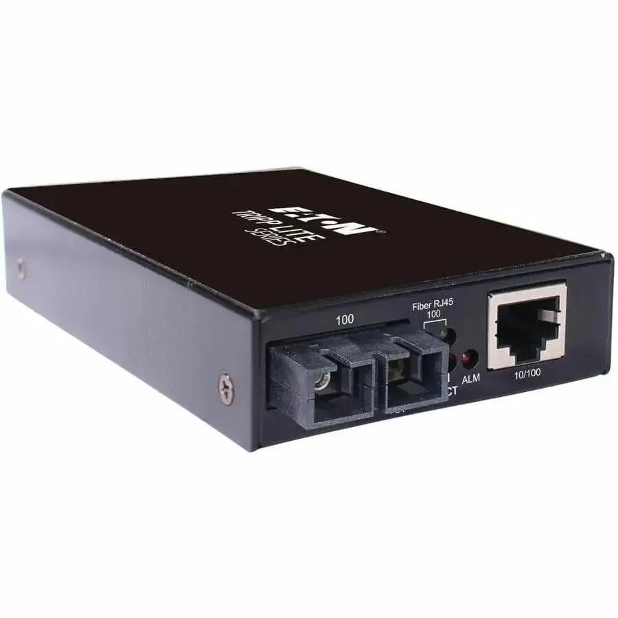 Eaton Tripp Lite Series N784-H01-SCMM Copper to Fiber Media Converter - 10/100 Mbps, SC Multimode, 2 km Range by Eaton Corporation