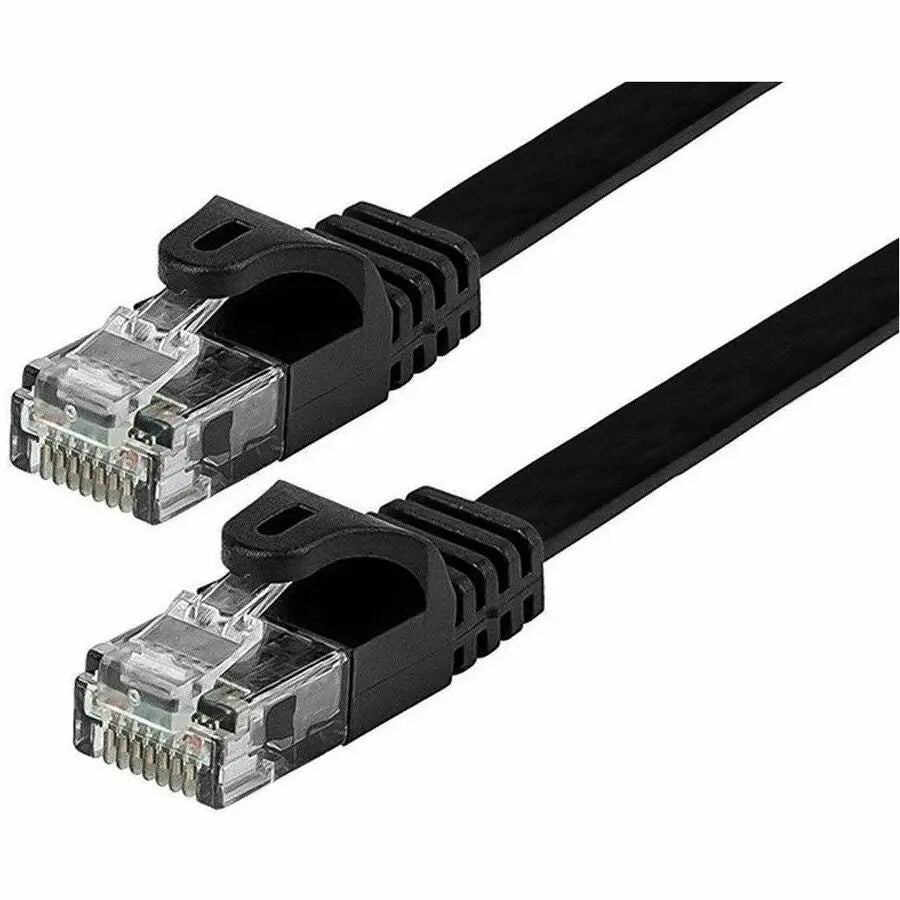 Monoprice Patch UTP Category 6 Flat Ethernet Cable - High-Speed, Space-Saving Network Connection