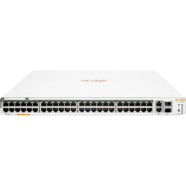 HPE Instant On 1960 48G 40P Class 4 and 8P Class 6 PoE Switch with 2x 10G SFP+ and 2x 10GBase-T Uplink Ports