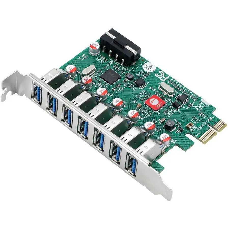 SIIG USB 3.0 7-Port PCIe Host Card - UASP Mode