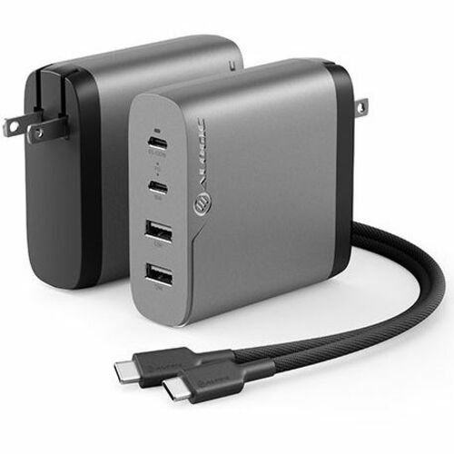 Alogic Rapid Power AC Adapter with USB-C Power Delivery 100W and GaN Technology