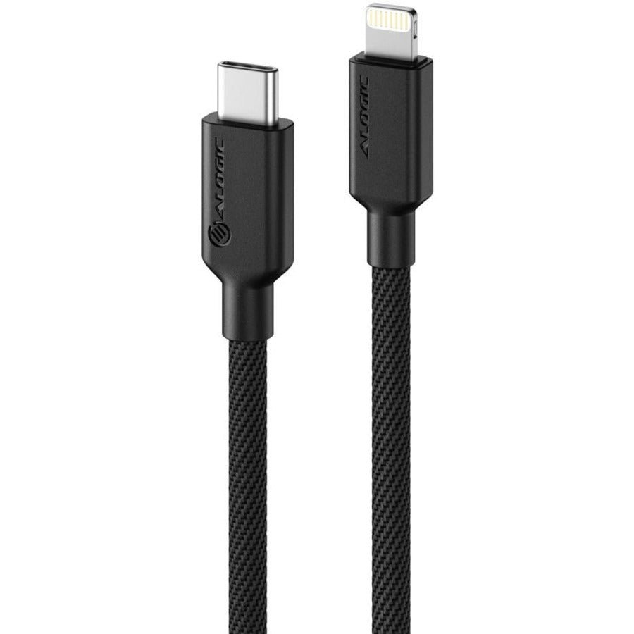 Alogic Elements Pro USB-C to Lightning Cable - 3.3 ft, Black