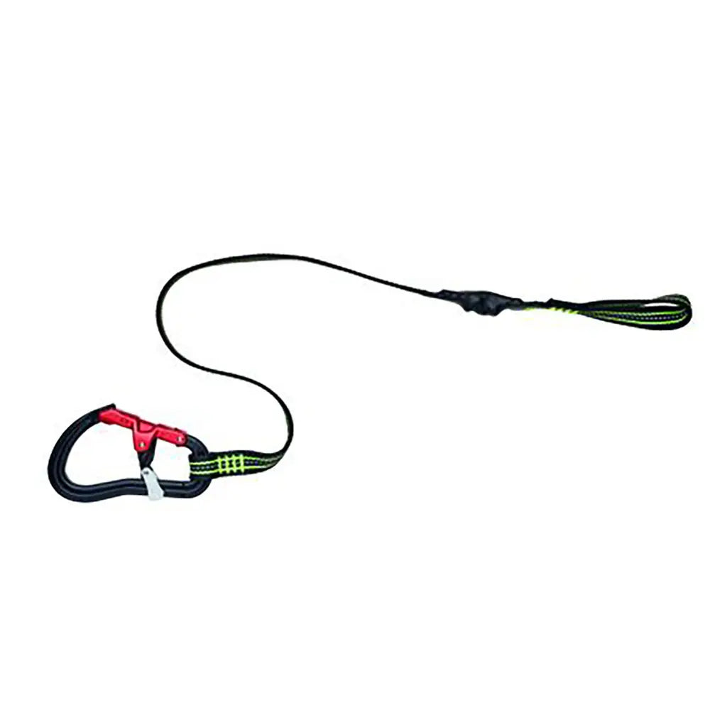 Wichard Marine Proline Tether Hook/Loop - Single 2.5 ft Safety Tether with Double Action Safety Hook