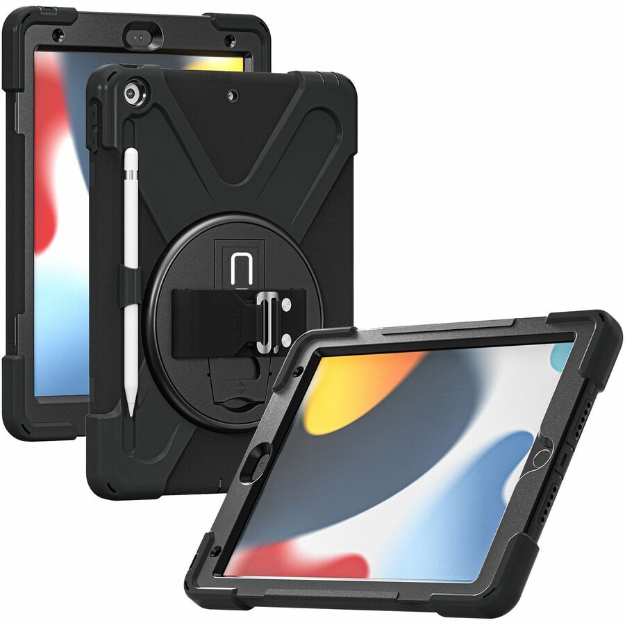 CODi Rugged iPad 10.2-Inch Case for 7th, 8th and 9th Generation, Black, C30705065