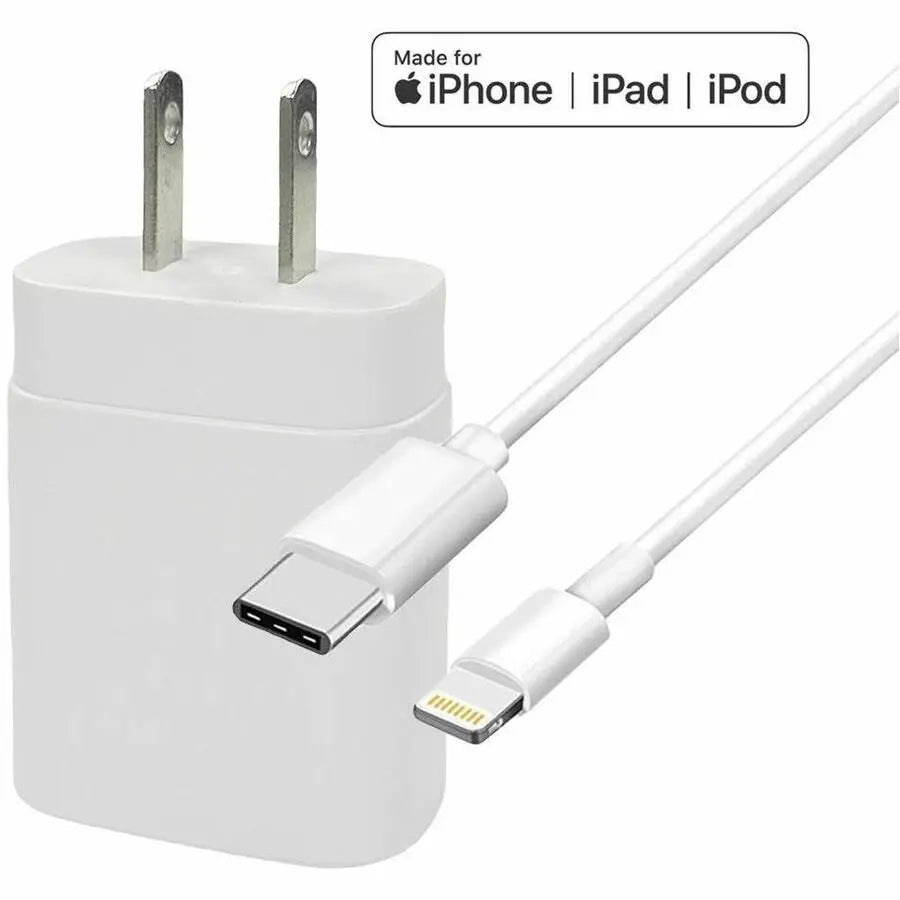 4XEM iPhone 13 Charging Kit with 25W USB-C Power Adapter and 3ft MFi Certified Lightning Cable