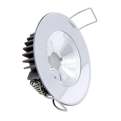 Lumitec Illusion Flush Mount LED Down Light - Spectrum RGBW with Warm White and Mirrored Housing