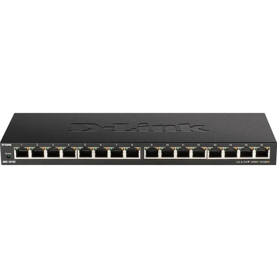 D-Link DGS-1016S 16-Port Gigabit Desktop Switch - Fast, Energy-Efficient Networking Solution