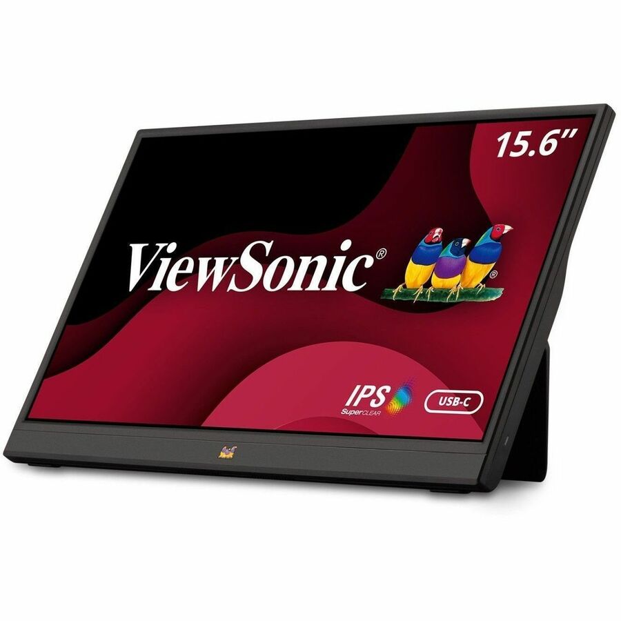 ViewSonic VA1655 15.6-Inch Portable 1080p IPS Monitor with USB-C and mini-HDMI