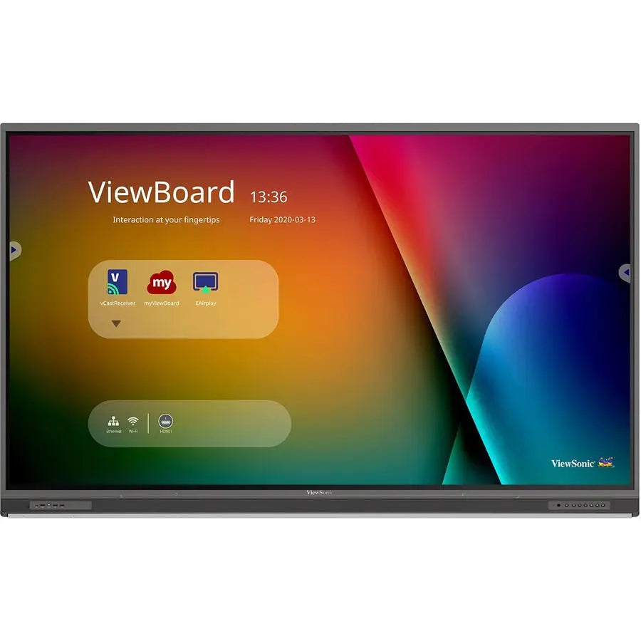 ViewSonic IFP8652-1C 86-inch 4K Ultra HD Interactive Flat Panel Display with Multi-Touch and Cloud Software