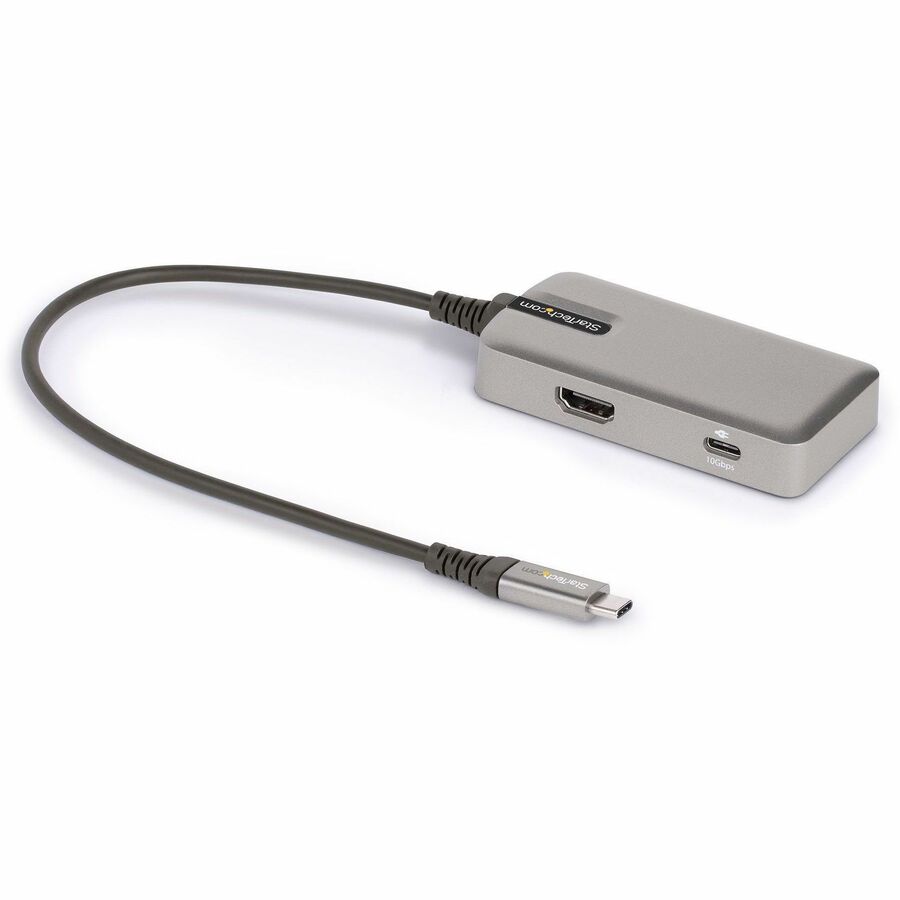 StarTech.com DKT31CHPD3 USB-C Multiport Adapter with 4K HDMI, 100W Power Delivery, and USB Hub for Laptops and Tablets